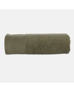The One Handdoek 450 gram 50x100 cm Olive Green