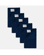 The One Gasten Handdoek 450 gram 30 x 50 cm Donker blauw (5 stuks) 
