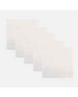 The One Gastendoek Voordeelpakket 450 gram 30x30 cm Wit (5 stuks)