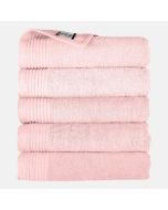 The One Handdoek 450 gram 50 x 100 cm Salmon