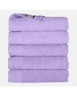 The One Badhanddoek Voordeelpakket 450 gram 70x140 cm Lavender (5 stuks)