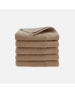 Walra Soft Cotton Handdoek 60 x 110 cm 550 gram Bruin - 5 stuks