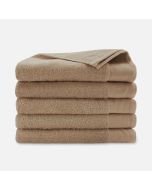 Walra Soft Cotton Handdoek 70 x 140 cm 550 gram Bruin - 5 stuks
