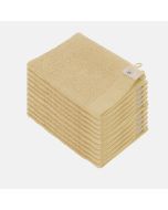 Walra Soft Cotton Washandje 16 x 21 cm 550 gram Maisgeel - 12 stuks
