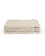 Byrklund Washand 16x21 cm 500gram Beige - 4 stuks