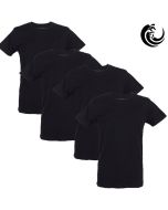 Vinnie-G t-shirt zwart 4-pack