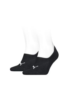 Puma Footies High Cut 2-pack Unisex Zwart