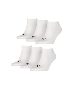 Puma sokken Sneaker wit 6-pack
