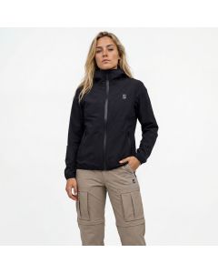 Poederbaas Outdoorjas Dames SOLX Multi Sport 2.5L Zwart