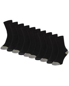 Apollo Werksokken 10-pack Zwart