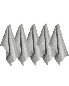 Byrklund Theedoek Do Dishes Grijs - 5 stuks