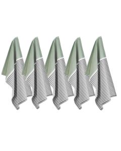 Byrklund Theedoek Dry Dishes Jade - 5 stuks