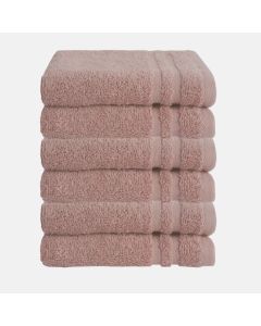 Byrklund Gastendoek Oud Roze 30x50 cm - 6 stuks