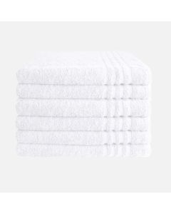 Byrklund Handdoek 70 x 140 Wit - 6 stuks