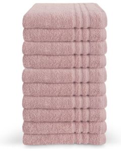 Byrklund Handdoek 50x100 cm 500gram Oud Roze - 10 stuks