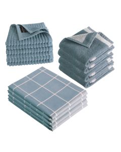 Byrklund Keukenset Clean & Dry Blauw - 14 delig