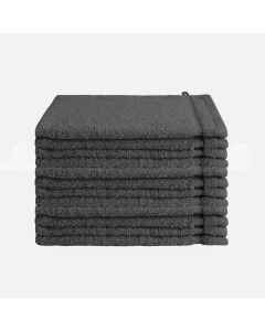 Byrklund Voordeelpakket Washandjes Antraciet - 12 stuks
