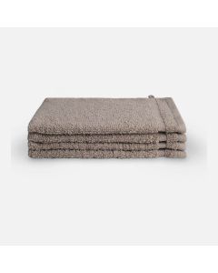 Byrklund Washand Taupe 16x21 cm - 4 stuks