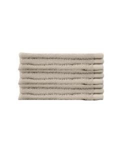 Cinderella Washand Weekend 16x21 cm 550 gr Taupe - 9 stuks