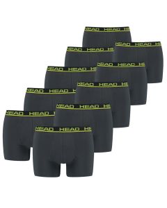 Head Boxershorts 10-pack Phantom / Lime Punch
