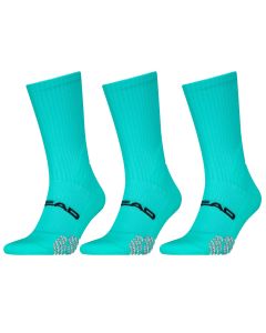 HEAD Padel Sokken Crew 3-pack Aqua