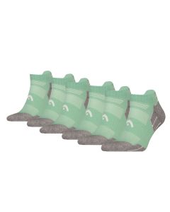 HEAD Wandelsokken All Climates Hiking Sneaker 6-pack Licht Groen