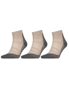 HEAD Wandelsokken Cool Hiking Quarter 3-pack Taupe
