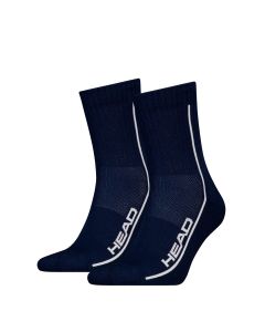 HEAD Short Crew Performance 2-pack Navy