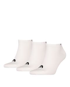 HEAD Sneakersokken Training 3-pack Wit