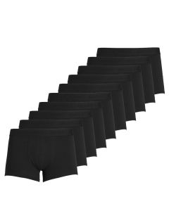 Jack & Jones Boxershorts JACTONE IN TONE Trunks 10-pack Zwart