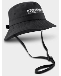 Poederbaas Bucket Hat Performance Zwart