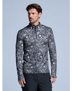 Poederbaas Skipully Heren Cabin Life Zwart