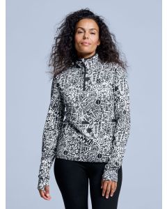 Poederbaas Skipully Dames Cabin Life Wit / Zwart