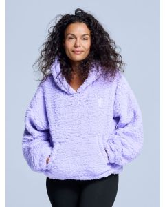 Poederbaas Fluffy Hoodie Dames Four Seasons Lila