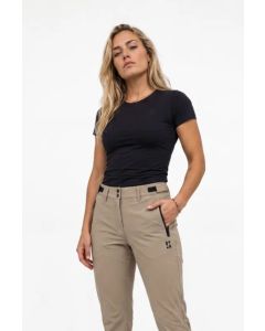 Poederbaas Outdoor T-Shirt Dames SOLX Merinowol Zwart