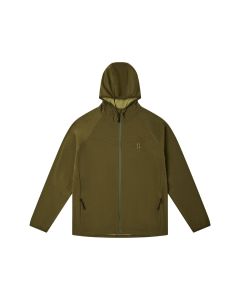 Poederbaas Outdoor Vest Heren Merinowol Olive Green