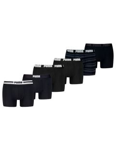 Puma Boxershorts 6-pack Black