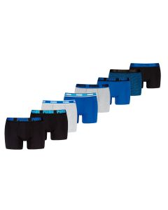Puma Boxershorts 8-pack Black / Blue / Grey Melange