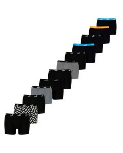 Puma Boxershorts Promo 12-pack Black Combo