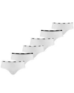 Puma Hipster Dames Wit 6-Pack