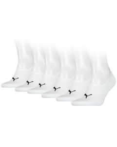 Puma Footies High Cut 6-pack Unisex Wit