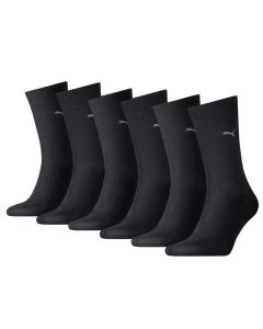 Puma Herensokken Classic 6-pack Zwart