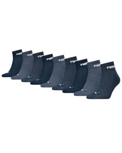 Puma Quartersokken Cushioned New Generation 9-pack Blue Combo