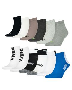 Puma Quarter Sokken Verrassingspakket 6-pack