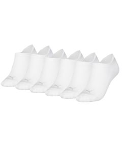 Puma Sneakersokken Dames Cushioned 6-pack Wit