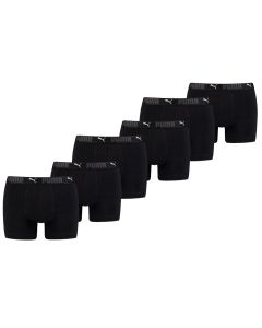 Puma Sport Boxershorts Katoen 6-pack Zwart