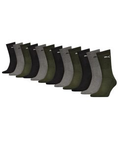 Puma Sportsokken 12-pack Green Combo
