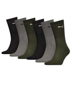 Puma Sportsokken 6-pack Green Combo