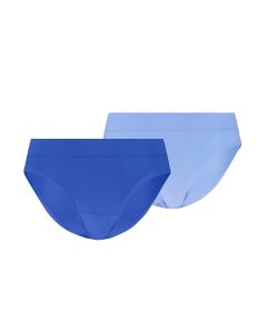 Puma Dames Sport Briefs 3D Knit 2-pack Blauw