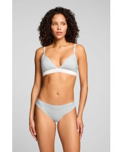 Puma Dames Strings Invisible Cotton 2-pack Light Grey Melange